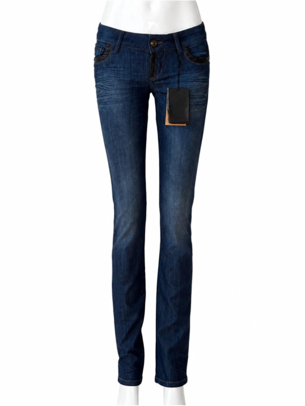 DSQUARED2 Jeans Low Rise Slim Straight Leg Made in Italy New With Tags